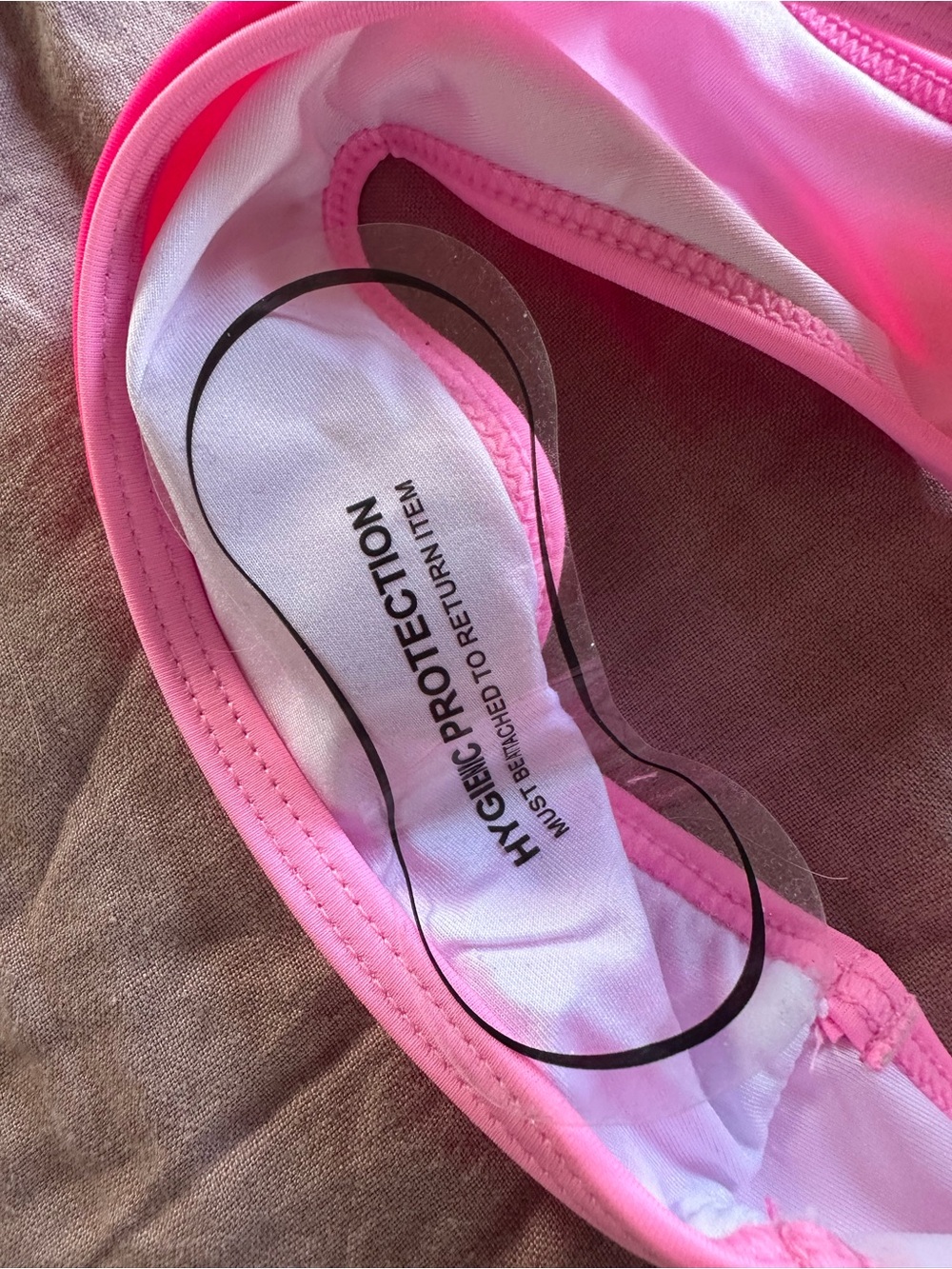 Urban Outfitters Hot Pink Two-Piece Bikini - Picture 3 of 3